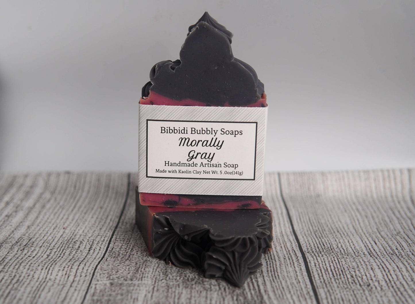 Morally Grey Frosted Bar Soap Bookish Fantasy Romance
