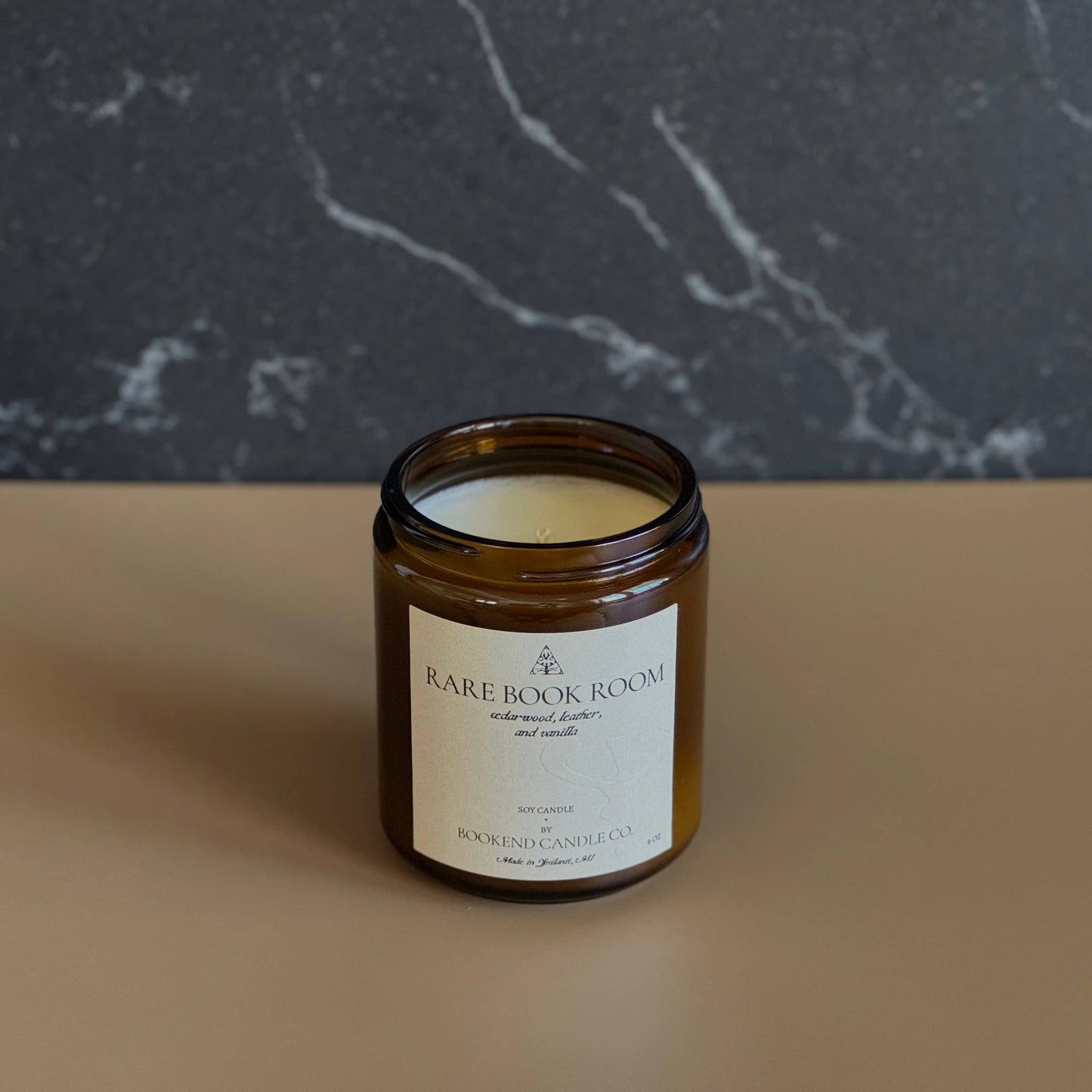 Bookish Candle - Rare Book Room Soy Candle - Library Scent