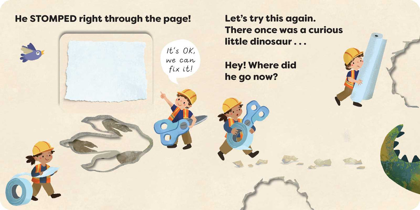 Fix This Book: A Dinosaur Broke It! by Editors of Silver Dolphin Books