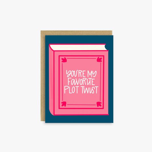 Favorite Plot Twist Valentine’s Day Card