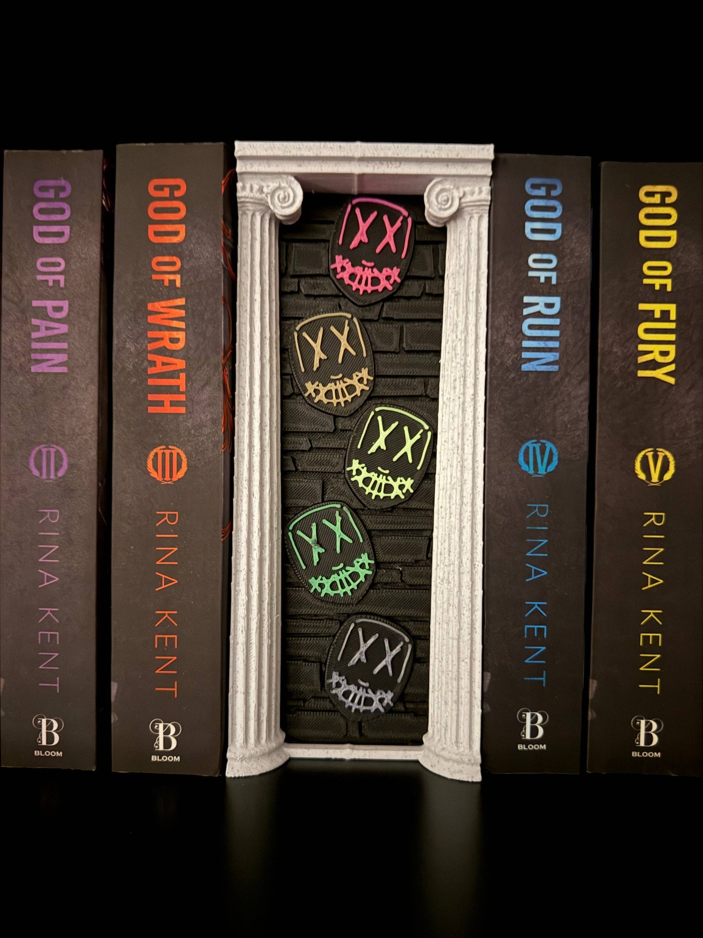 Legacy Of Gods Book Nook Set | Officially Licensed | Rina Kent | Bookshelf Decor | Bookish Merch