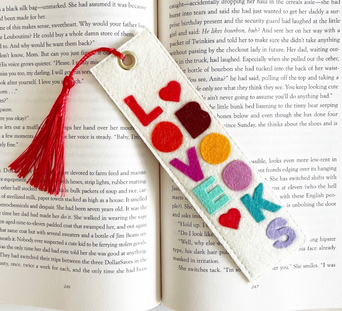 Love Books Bookmark