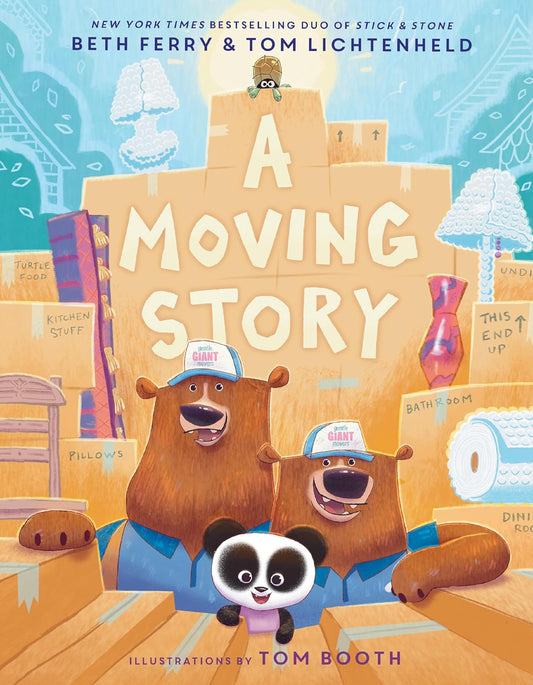 A Moving Story: A Humorous Picture Book about Brothers, Kindness, and a Pet Turtle for Children