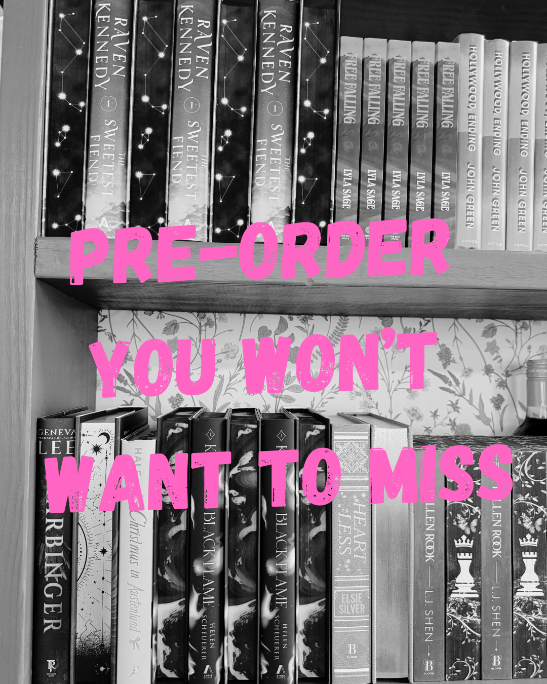 Pre-Order  You Won’t  Want to Miss