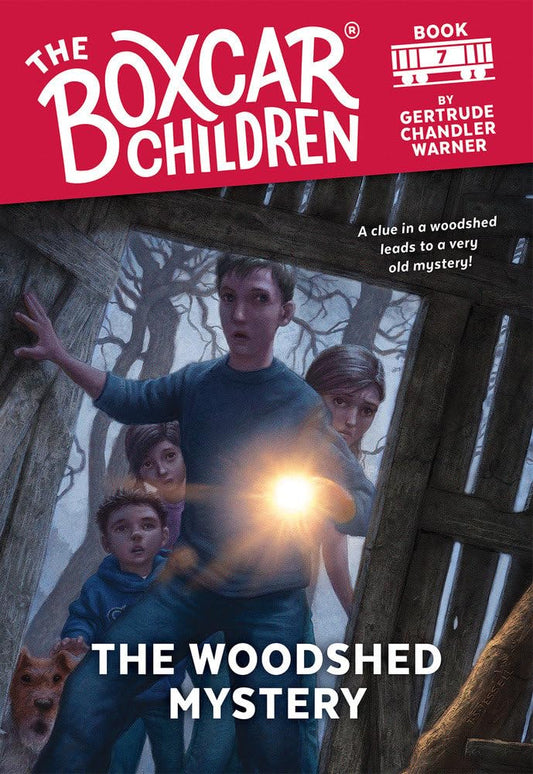 The Woodshed Mystery (The Boxcar Children Mysteries Book 7)